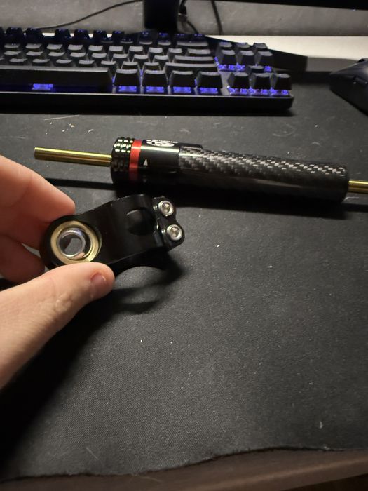 Amortyzator skretu 255mm do kukirina itd…