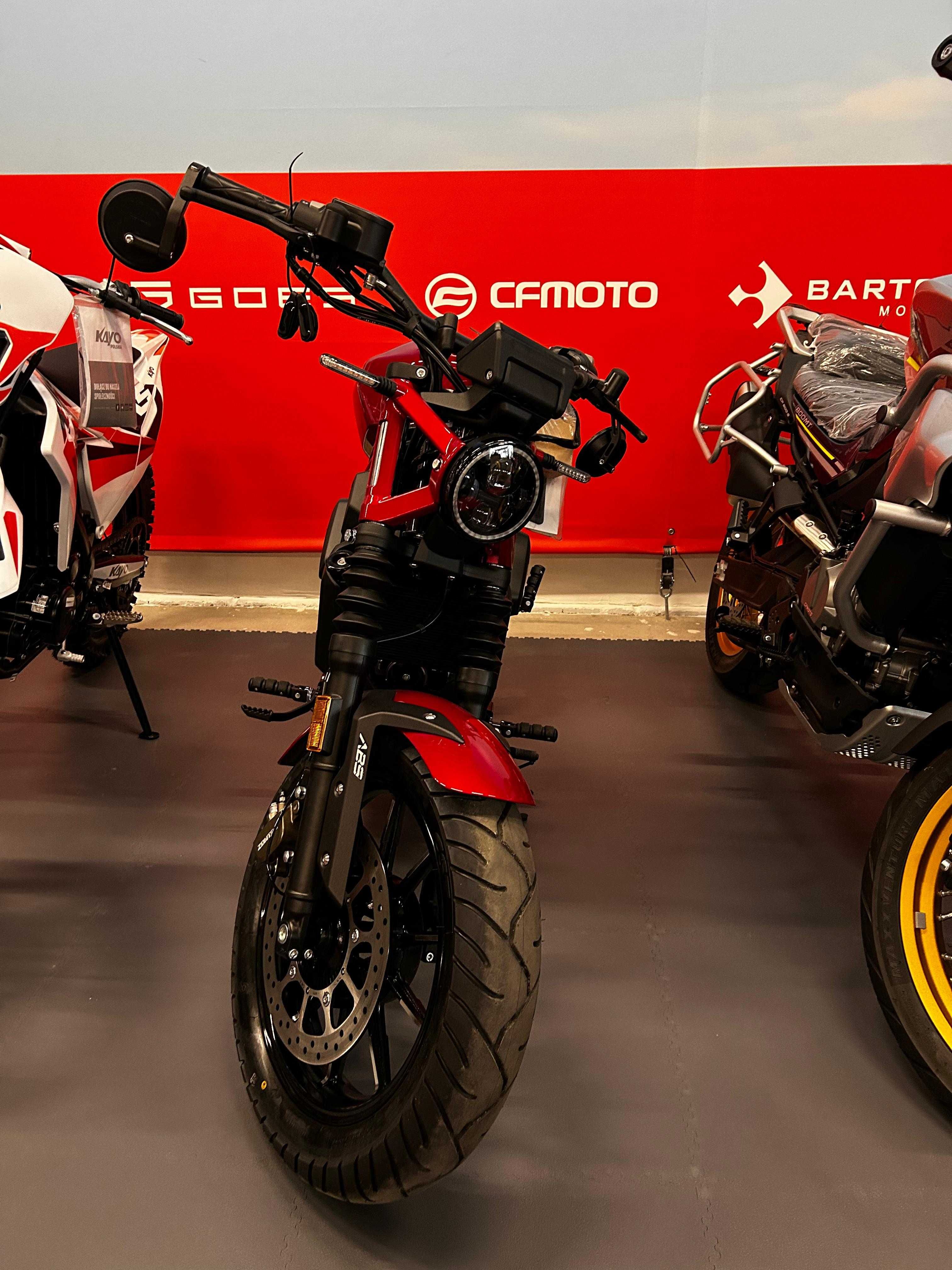 Motocykl Zontes  125 c2 ABS LED 2025 od ręki Cruiser QuadOn