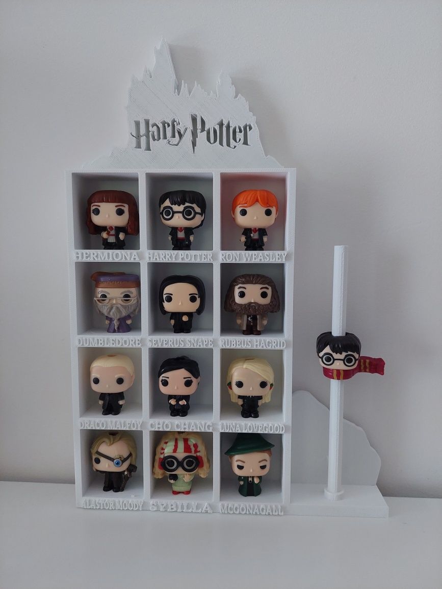 Półka na figurki z jajek Kinder Joy np. Funko Pop Harry Potter