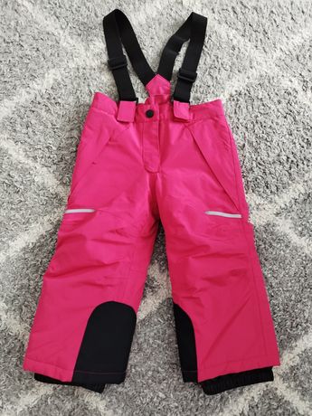 Różowe spodnie narciarskie Crivit
