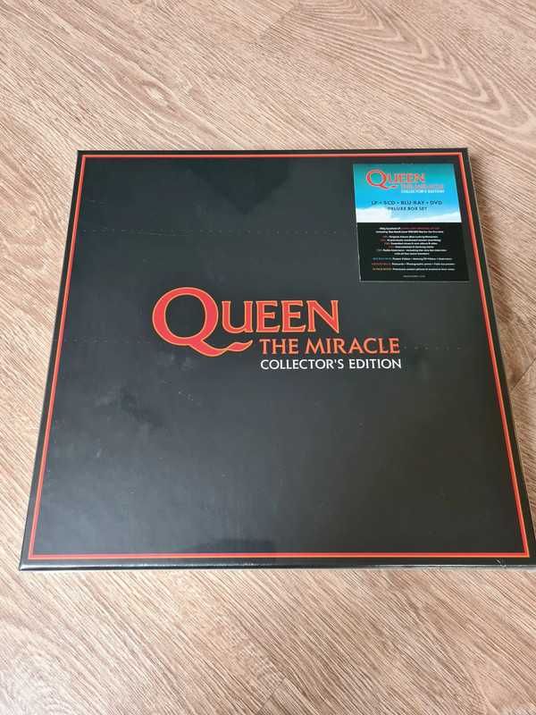 Queen the Miracle box kolekcjonerski Collector's Edition 8 płyt!