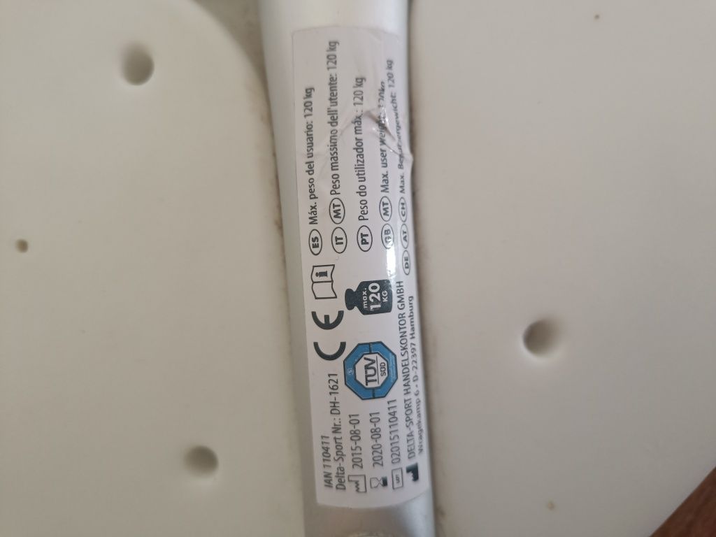 Banco de banho ortopédico