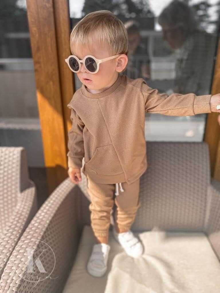 Rozmiar 86, 92, 98,122 Kaya Dres premium chłopięcy z dzianiny wafelko