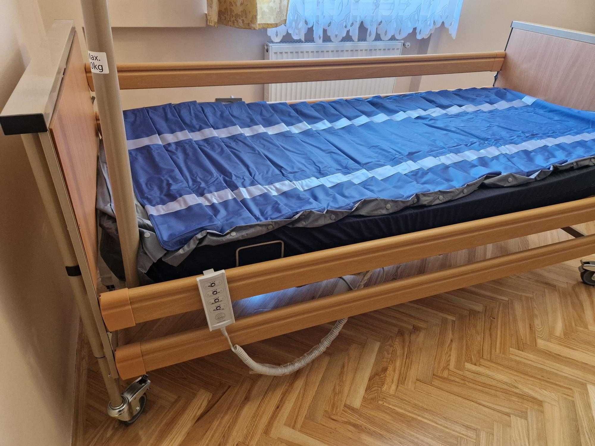 Łóżko rehabilitacyjne Vermeiren Club + materac przeciwodleżynowy