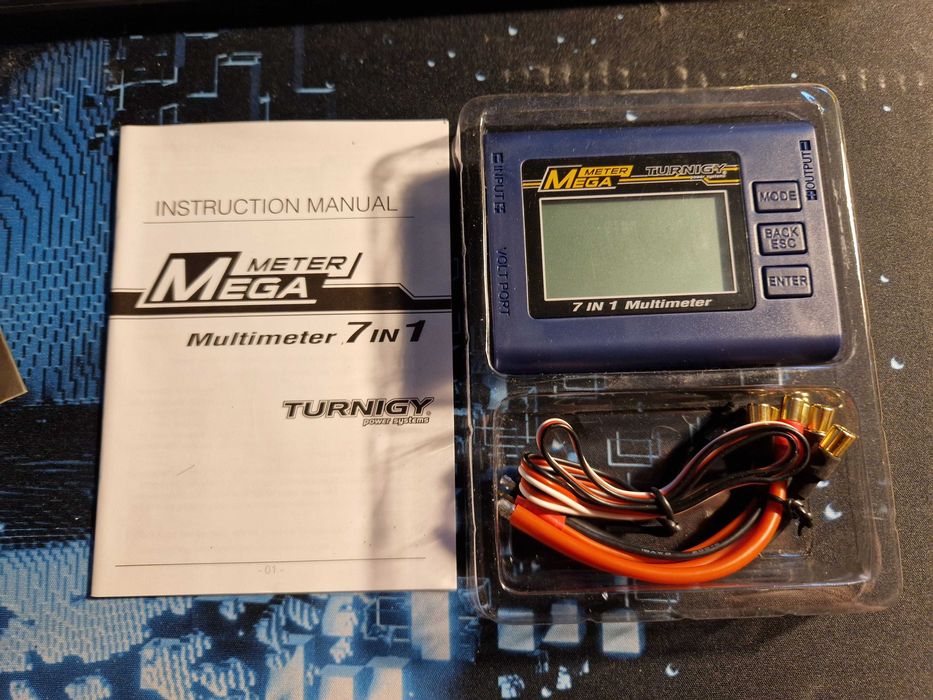 Turnigy 7 w 1 - tester serw/tester baterii/miernik