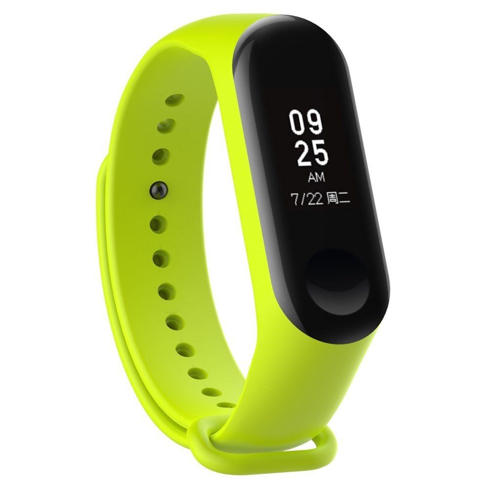 Silikonowa Opaska Do Xiaomi Mi Band 4 / Mi Band 3 Zielony
