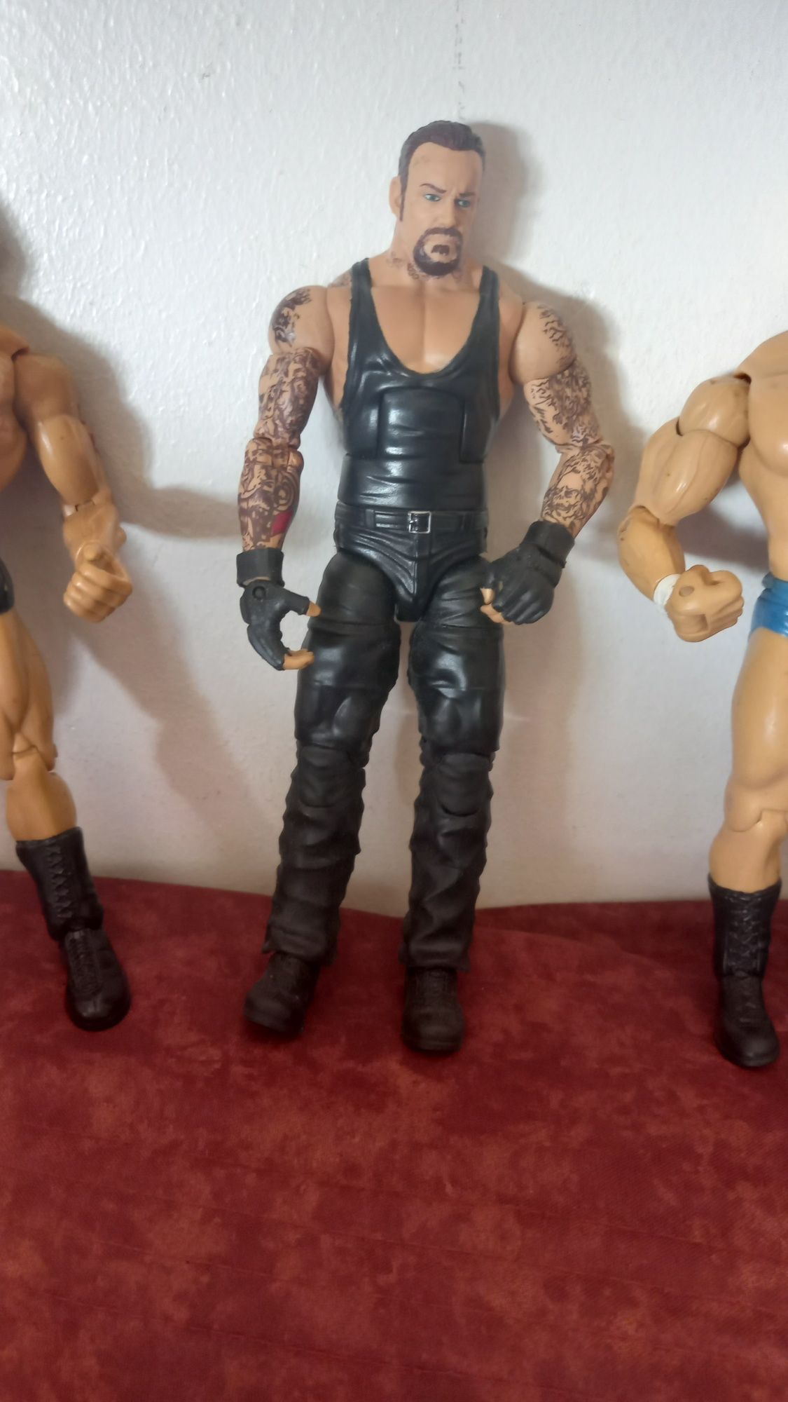 Conjunto 6 bonecos WWE (usados)
