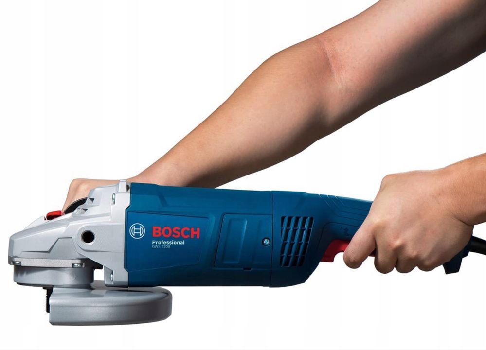 BOSCH Szlifierka Kątowa GWS 2200 W Mocna Professional 230 mm