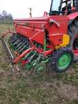 Siewnik UNIA Poznaniak 3 m zbożowy famarol, znaczniki hydrauliczne
