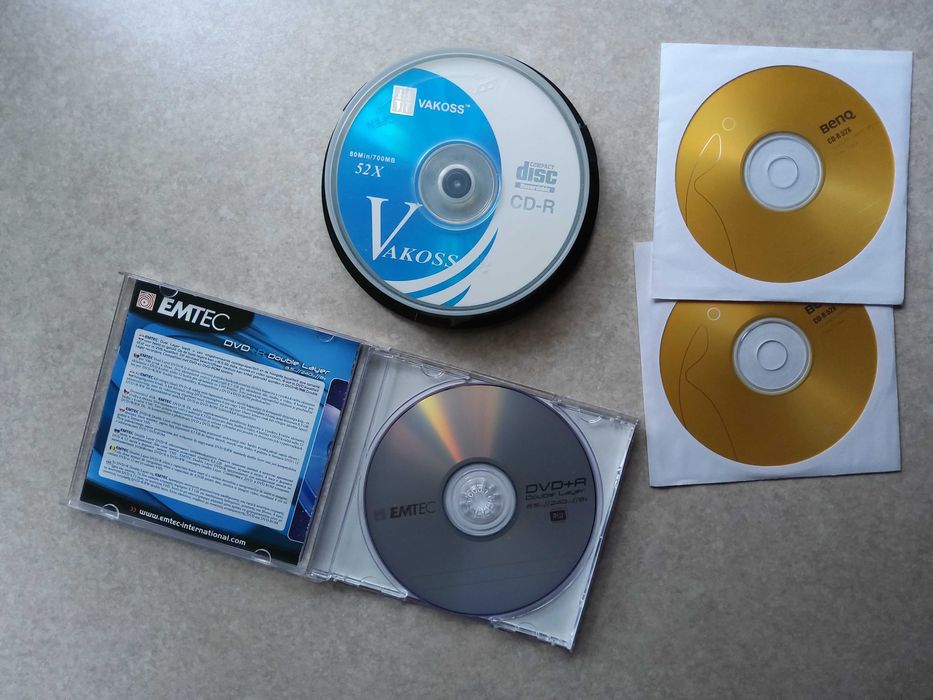 Czyste płyty CD/DVD
