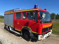 Mercedes-Benz 814F  Mercedes 814F Wóz strażacki 4.0D 140KM 6/1996