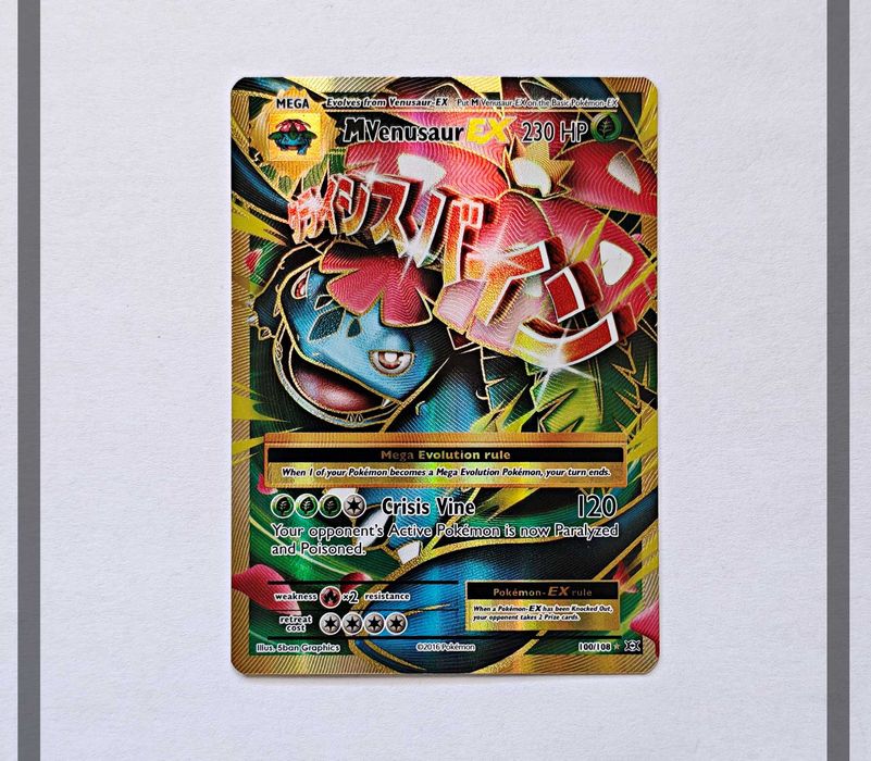 MVenusaur Ex 100/108 EVO Pokemon ENG-NM