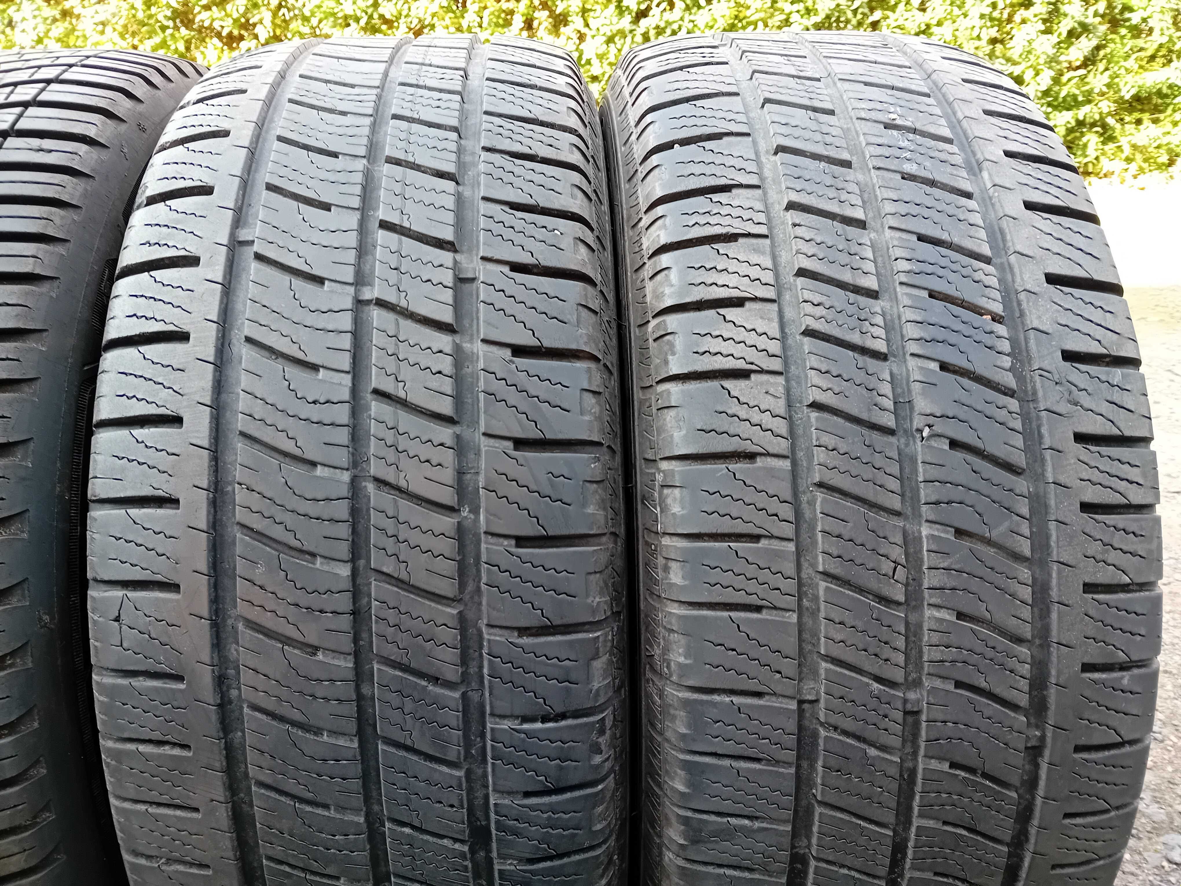 Opony całoroczne BUS 225/55/17C Goodyear 7mm i 5,5mm 23 rok F-VAT