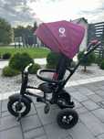 Qplay Rowerek Trójkołowy Rito Rubber Purple