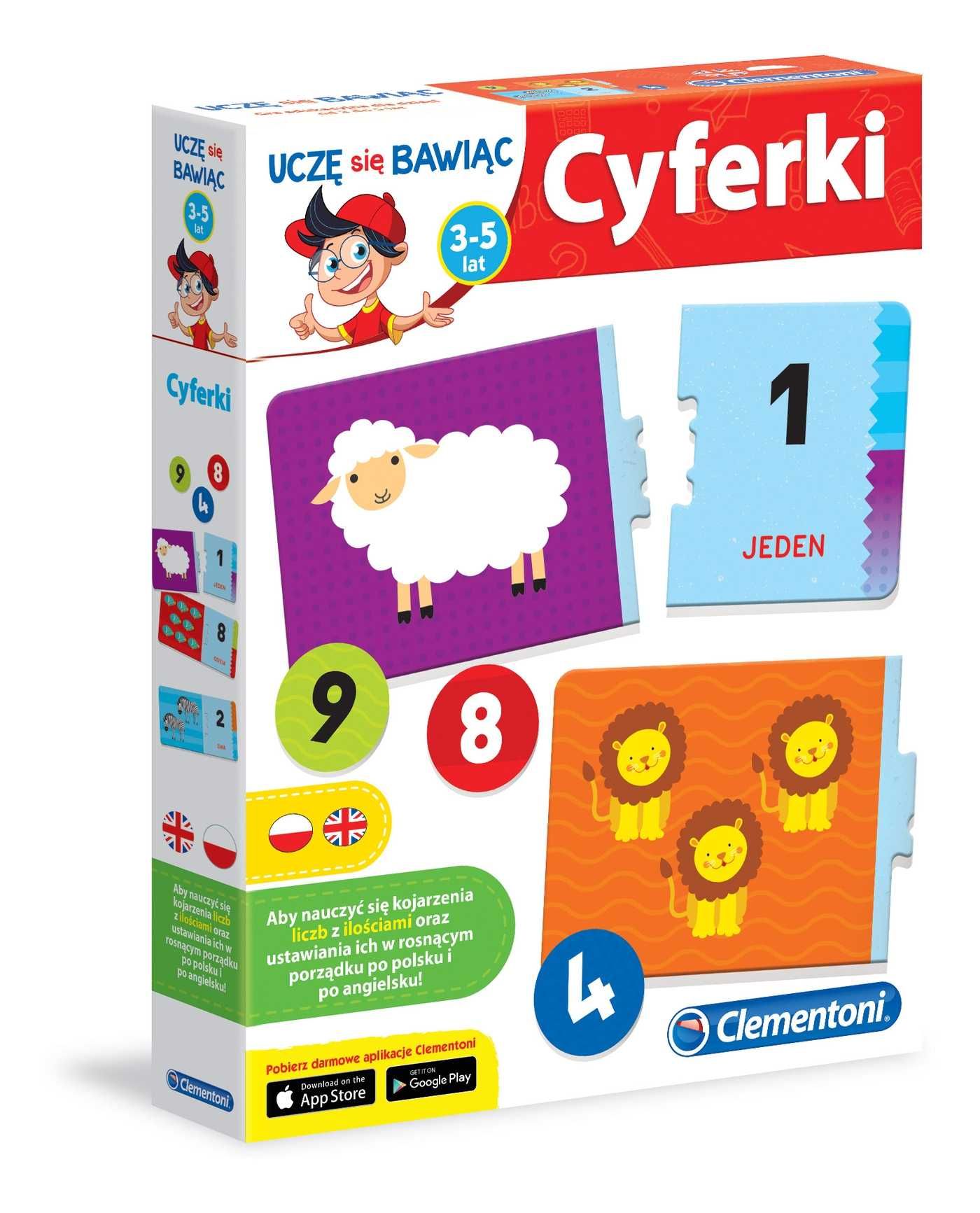 CLEMENTONI Cyferki 60918 gra