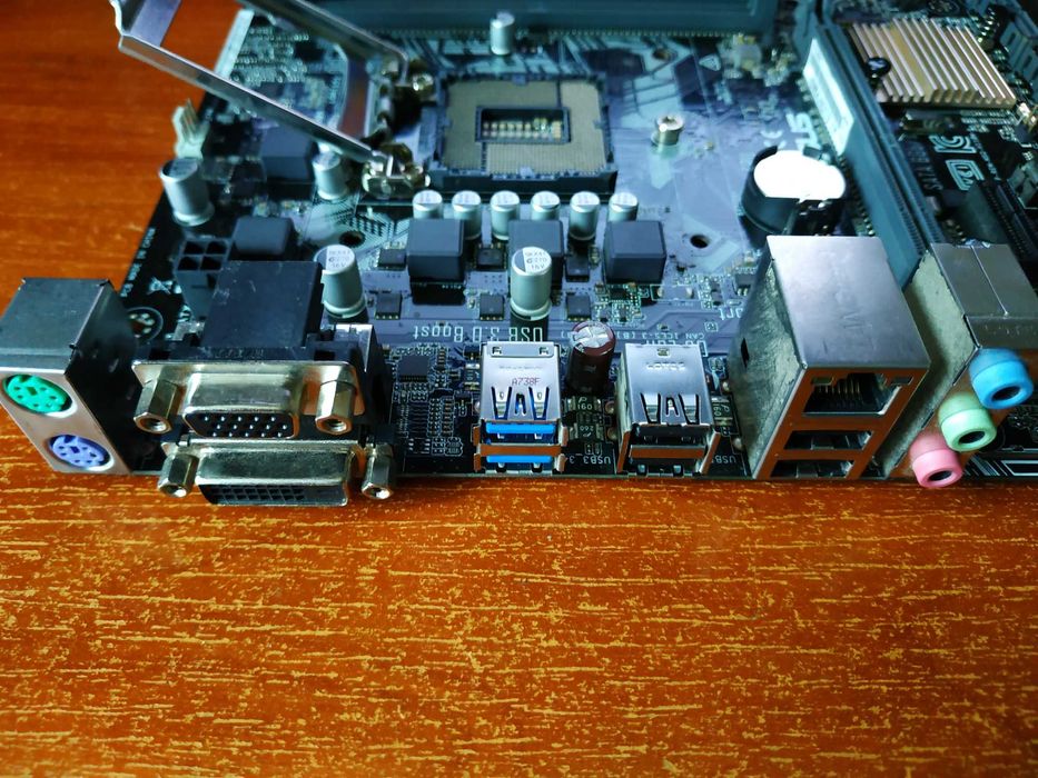 материнская плата ASUS  H110M-К+i5 6500