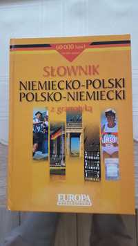 Sprzedam SŁOWNIK niemiecko-polski, polsko-niemiecki z gramatyką