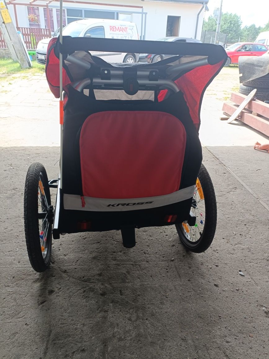 Przyczepka Rowerowa Kross Jak Nowa