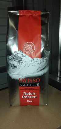 Кава зерно Swisso Kaffee Reich Rosten 1 kg кофе в зернах Свиссо