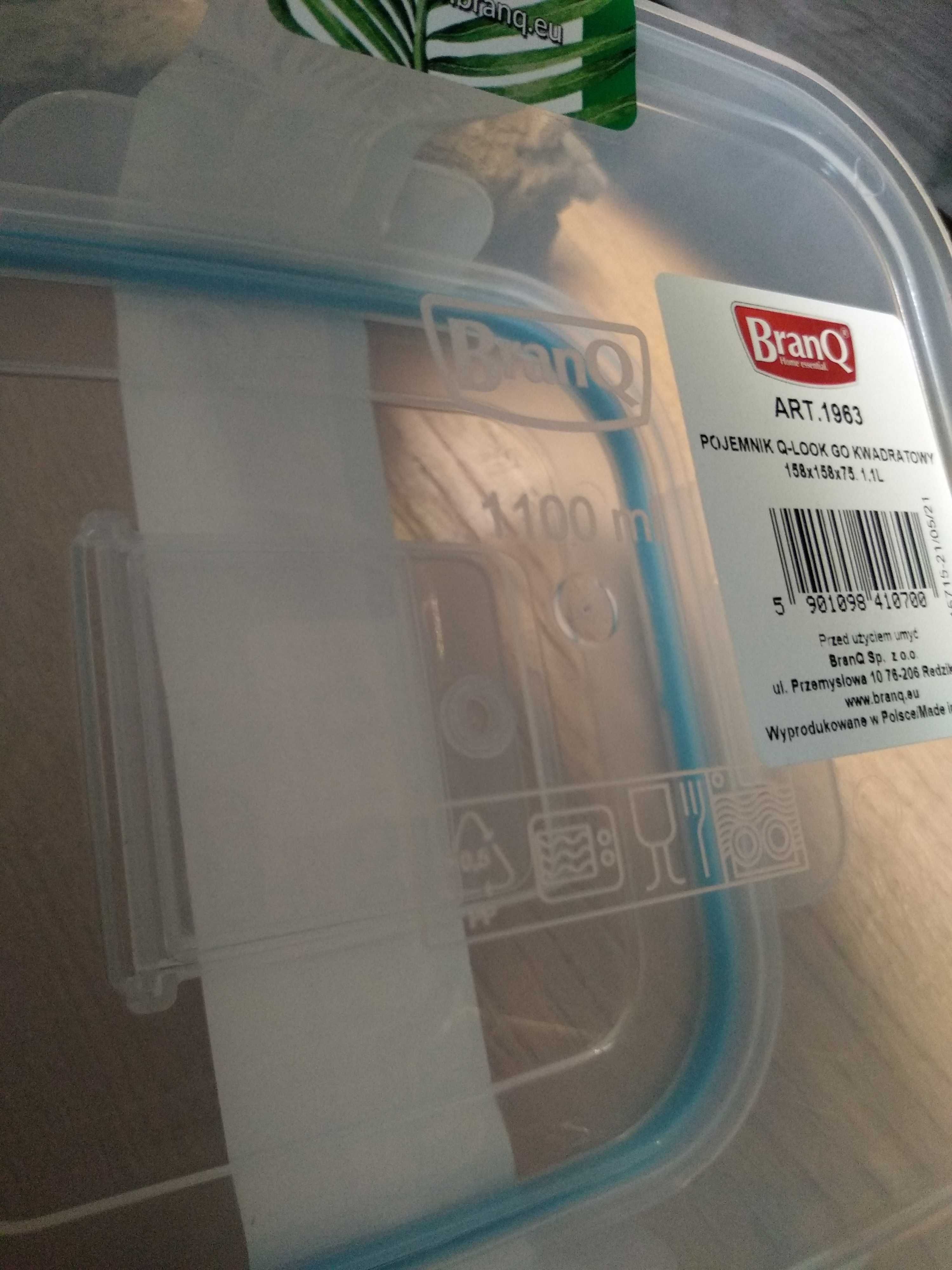 Pojemnik na żywność Q-lock 1,1 L BRANQ