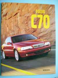 VOLVO C70 Coupe 1998 / prospekt 30 stron *WYPRZEDAŻ KOLEKCJI !