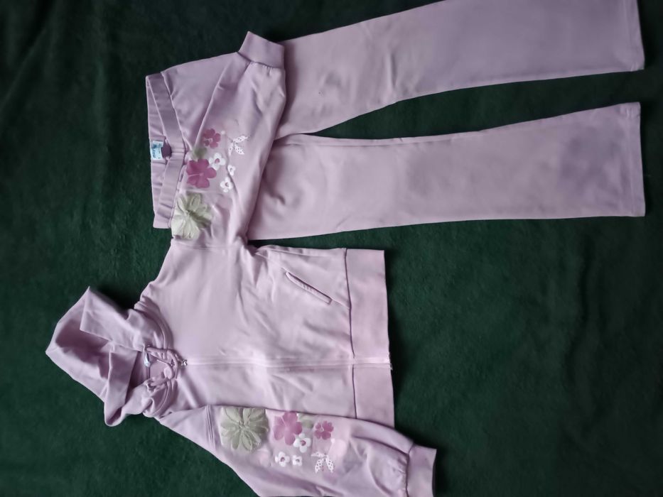 Mayoral fioletowy dres dla dziewczynki rozm 134cm