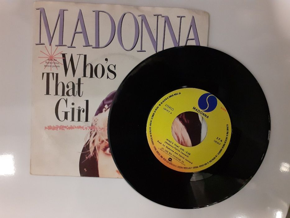 Disco vinil single - Madonna Who's that girl