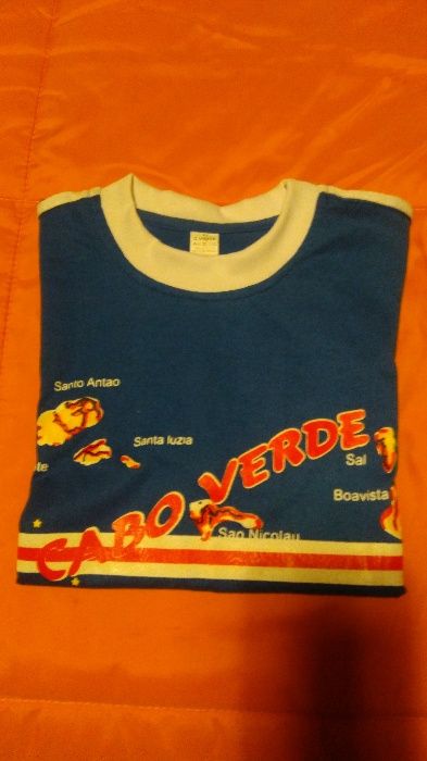 t-shirt criança "Cabo Verde"