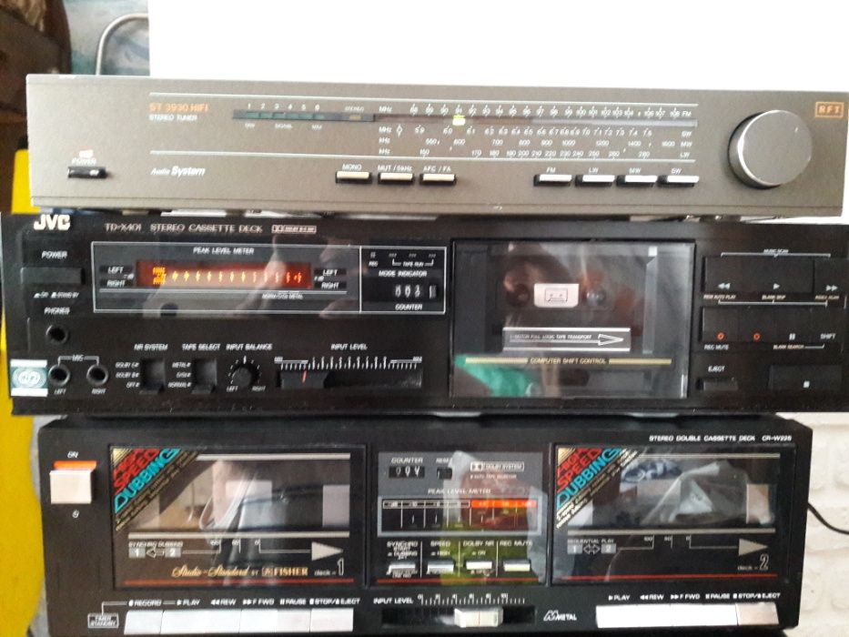 Муз. комплекс SANYO, Усилители, деки JVC Fisher.Yamaha и т.п.