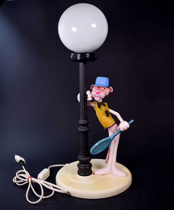Lampa Różowa Pantera Made In Italy + Szklany Klosz ( inny)