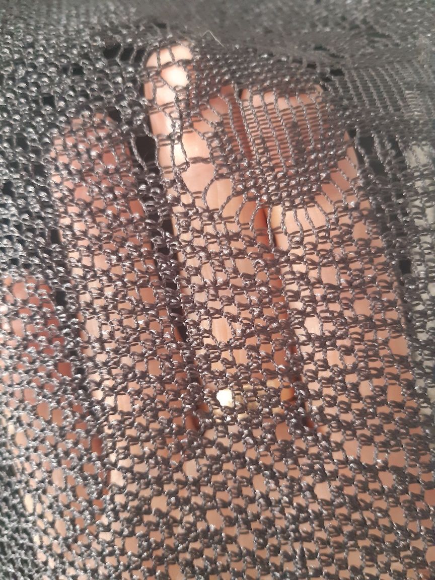 Spódnica vintage  koronka wizytowa L