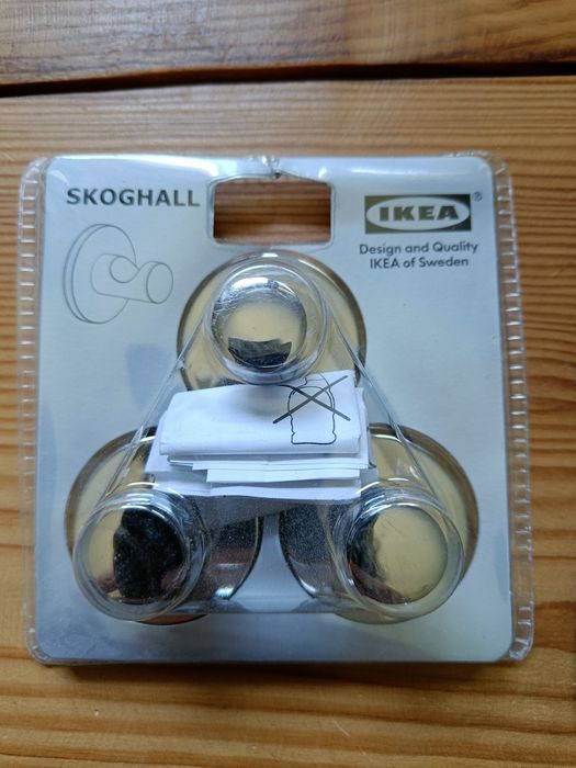Ikea wieszaki nowe 3 szt