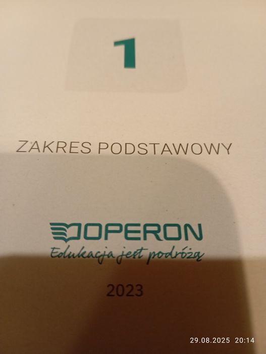 Informatyka podręcznik dla szkół ponadpodstawowych Operon