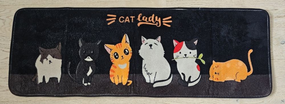 Dywanik z kocim motywem koty