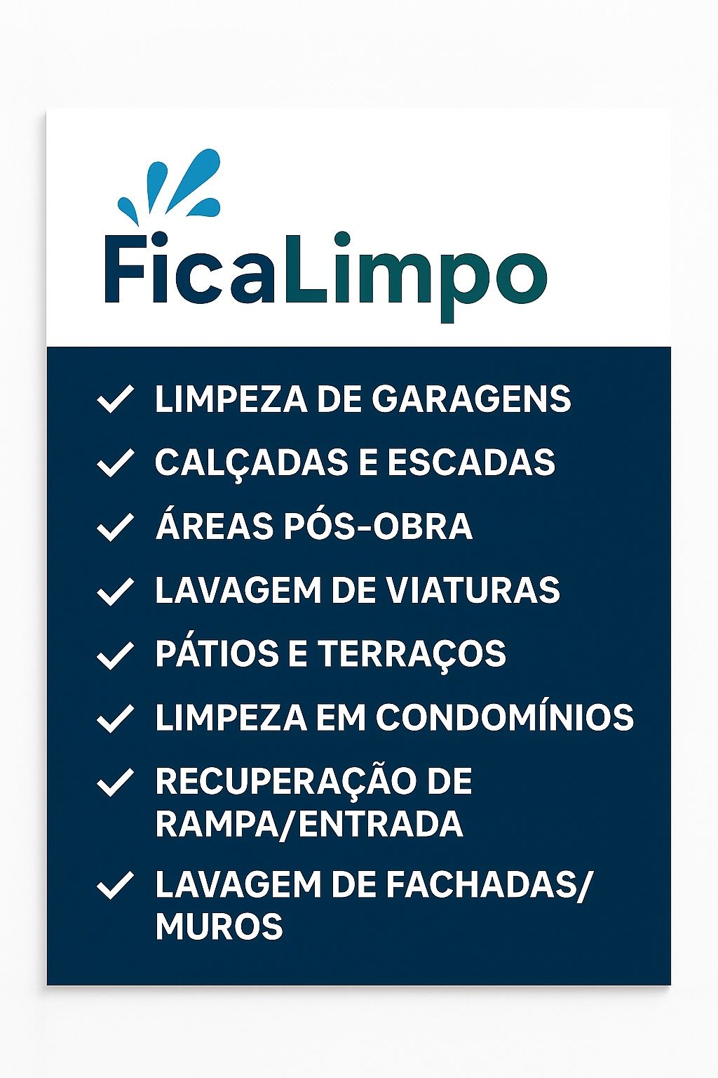 Limpeza de pavimentos