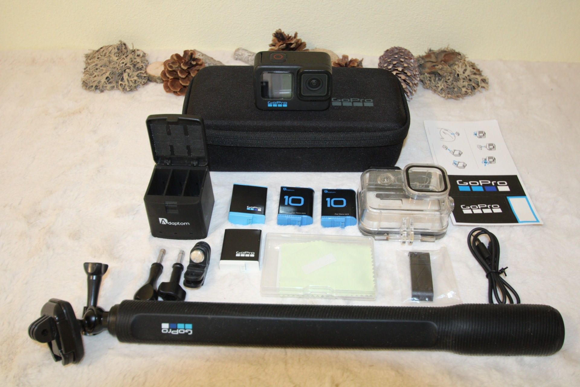 GoPro Hero 10 + Acessórios