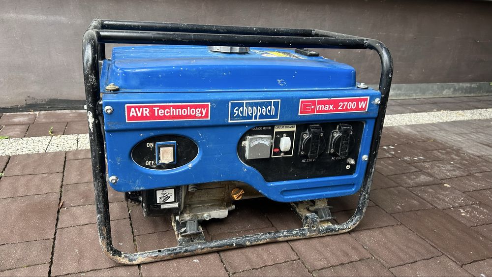 Agregat prądotwórczy 2,7 kw 2700 w scheppach sprawny w 100%
