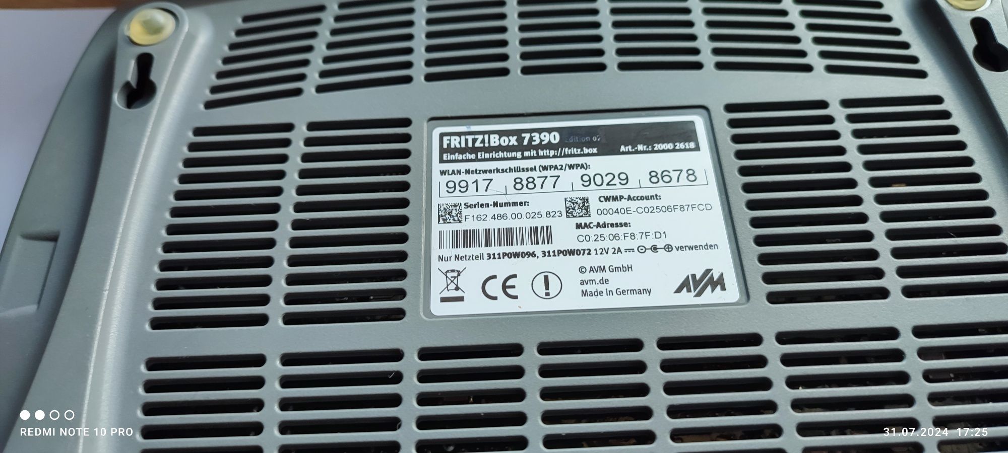 Router  Fritzbox 7390 na kartę sim (modem) +wzmacniacz wifi