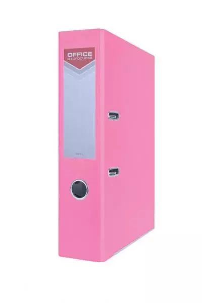 Segregator OFFICER z szyną PP A4 7,5cm różowy Office Products