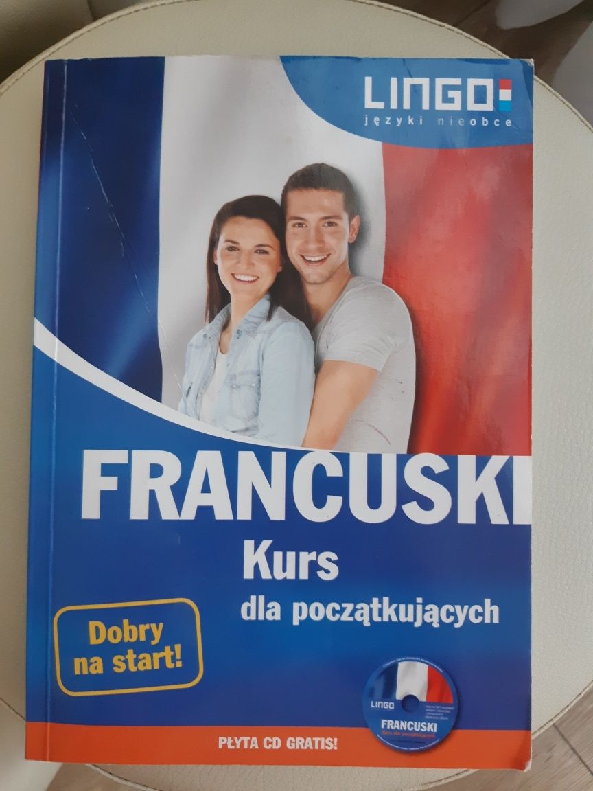 Język  francuski kurs dla początkujących + płyta  CD