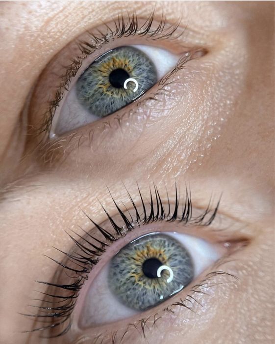 Ламинирование ресниц, Ламинирование бровей