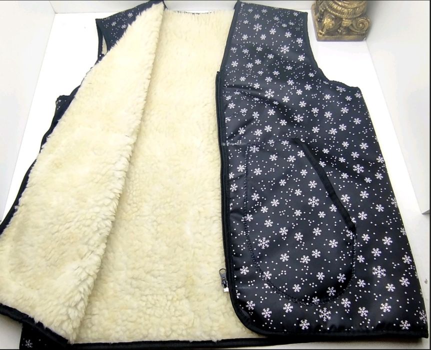 Камазелька безрукавка, жилетка на ХУТРІ