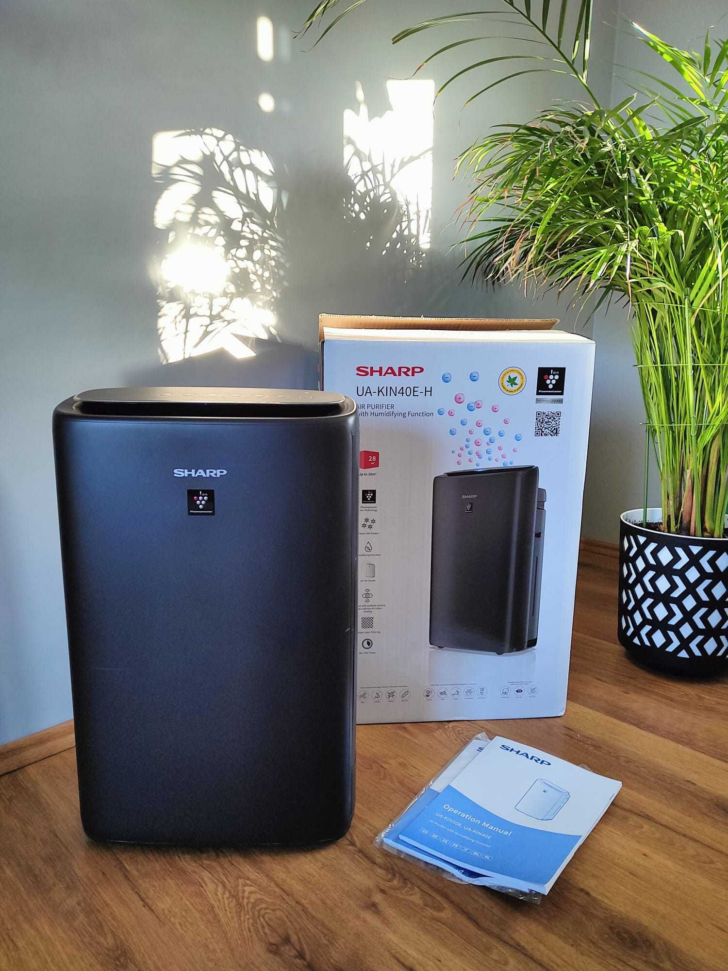 Oczyszczacz SHARP UA-KIN40E-H jonizator, nawilżacz