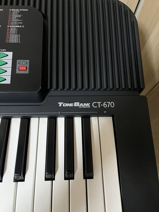keyboard CASIO ToneBank CT-670