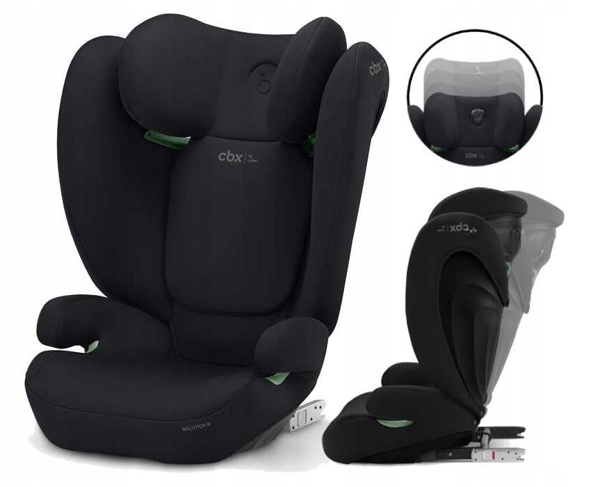 nowy cybex lekki fotelik solution b i-fix regulowany 3-12lat isofix