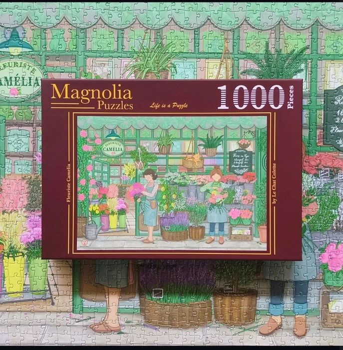 Puzzle Magnolia 1000 le Chat Colette