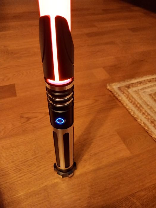 ANASABER Miecz Świetlny S9 - Sterowanie Ruchem, 12 Kolorów RGB, Metal