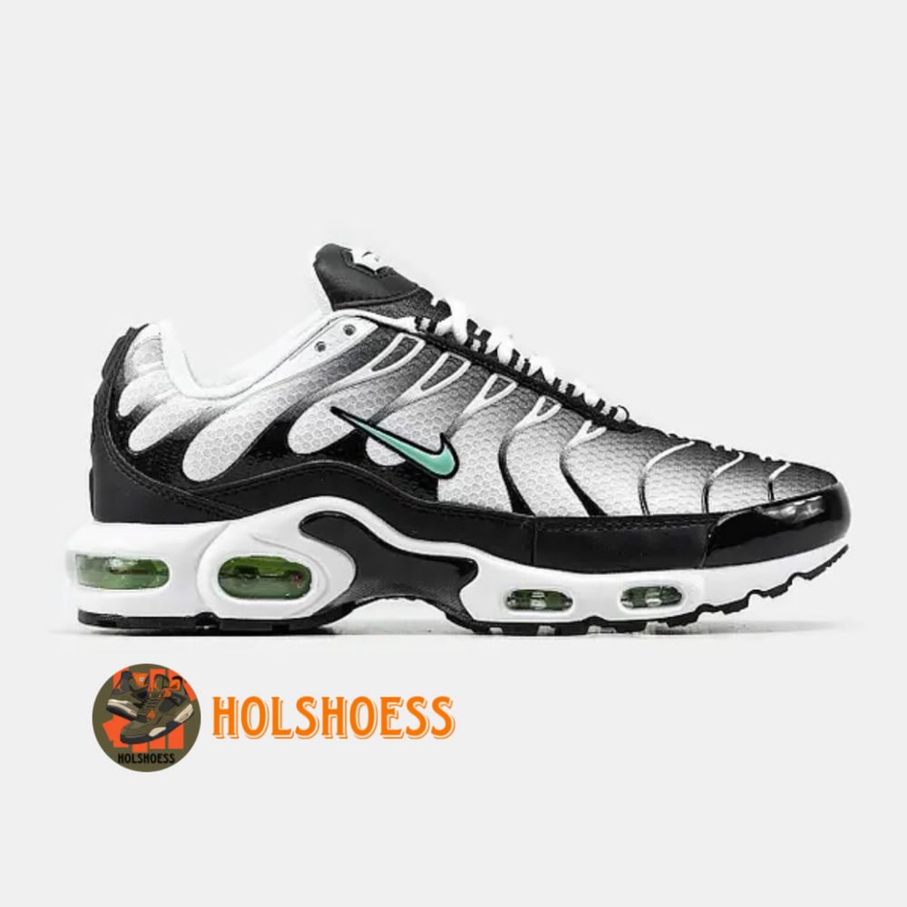 Nike Air Max Plus White Black Mint Green TN | Кросівки Найк | Взуття