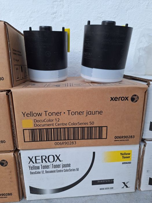 Toners, escova, depósito e óleo XEROX Docucolor12