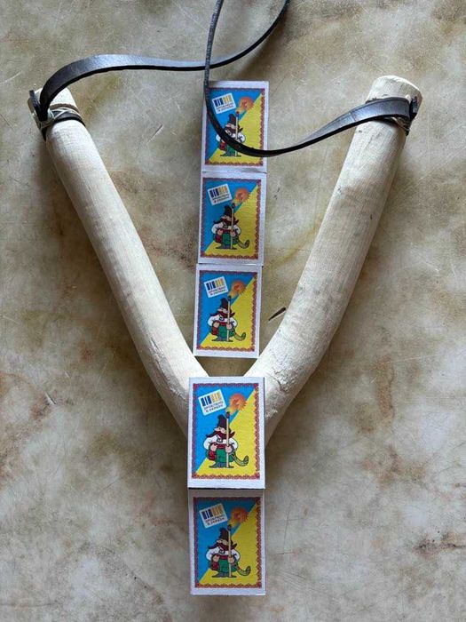 Деревянная рогатка Hand Made Новая